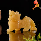 FuAttract Abundance & Harmony Feng Shui Pixiu Ornament – Yellow Jade Crystal Home Office Decor - image 7