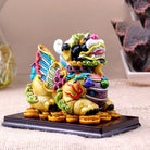 FuAttract Protection & Abundance Pixiu Statue – Hand-Painted Colorful Ceramic Feng Shui Decoration - 3.94in/10cm - image 6