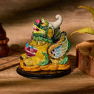 FuAttract Protection & Abundance Pixiu Statue – Hand-Painted Colorful Ceramic Feng Shui Decoration - image 2