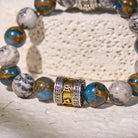 FuAttract Focus & Prosperity Cloisonne Map Stone Bracelet – Rotating Pixiu & Six Syllable Mantra - image 9