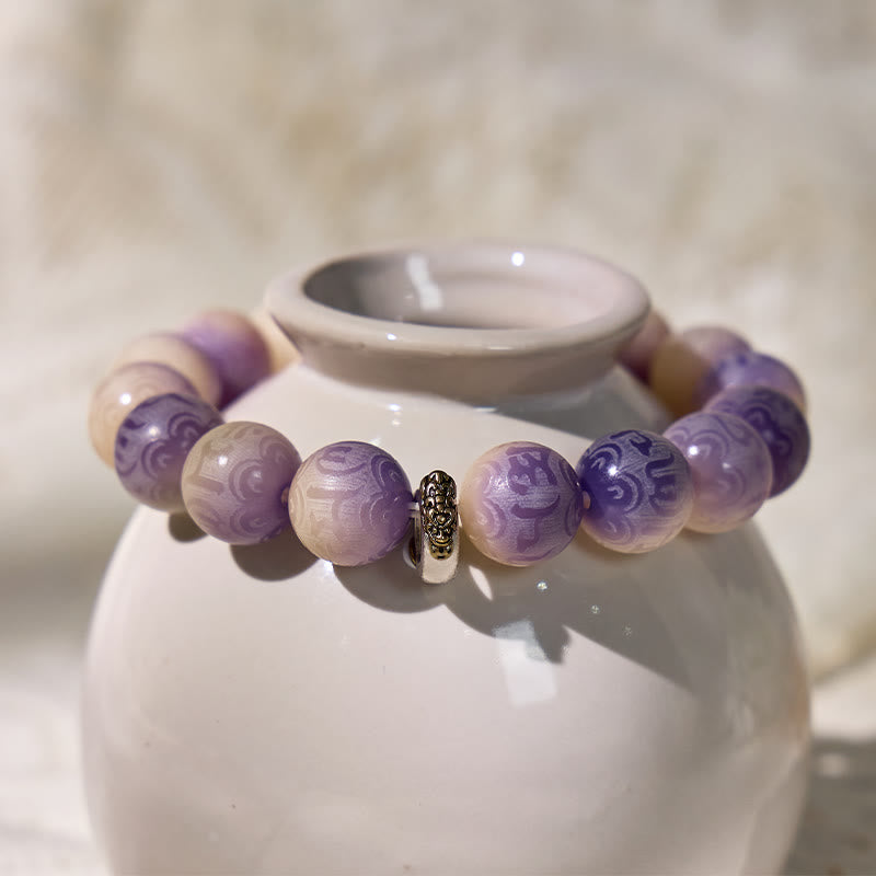 FuAttract Spiritual Protection Bodhi Seed Couple Bracelet with Pixiu & Six-Word Mantra(Extra 40% Off | USE CODE: BF40) - image 2