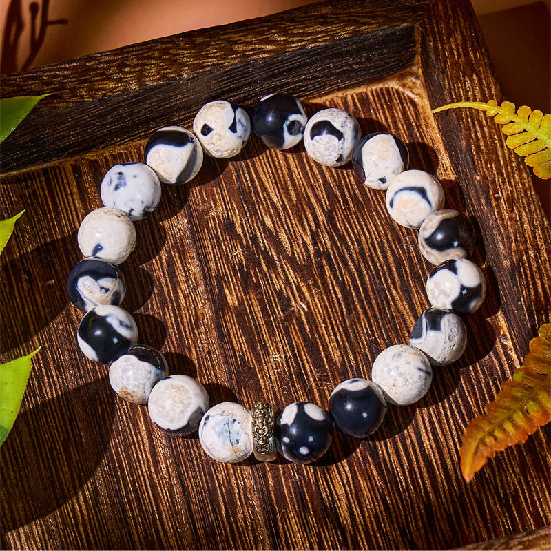 FuAttract Orca Agate Pixiu Bracelet for Protection & Emotional Balance - image 1