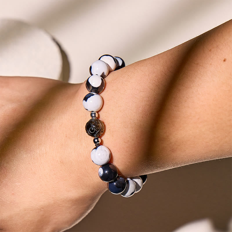 FuAttract Protection & Prosperity Bracelet – Pixiu + Orca Agate & Golden Obsidian - image 3