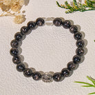 FuAttract Wealth & Luck Hypersthene Bracelet with Clear Quartz & Pixiu - image 2