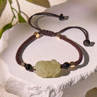 FuAttract Wealth & Protection Hetian Jade Bracelet with Pixiu - image 2