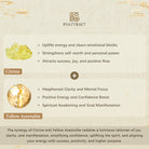 FuAttract Wealth & Prosperity Bracelet – Citrine + Yellow Azeztulite + Pixiu Lotus Charm - image 6