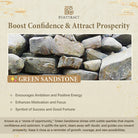 FuAttract Wealth & Prosperity Green Sandstone Pixiu Landscaping – Tea Pet & Feng Shui Decor - image 7