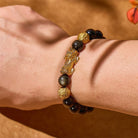 FuAttract Protection & Prosperity Duo – Black Onyx + Gold Obsidian Bracelet - image 10