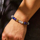 FuAttract Cosmic Protection & Prosperity Bracelet – Pixiu + Galaxy Tiger's Eye + Cat's Eye - image 3