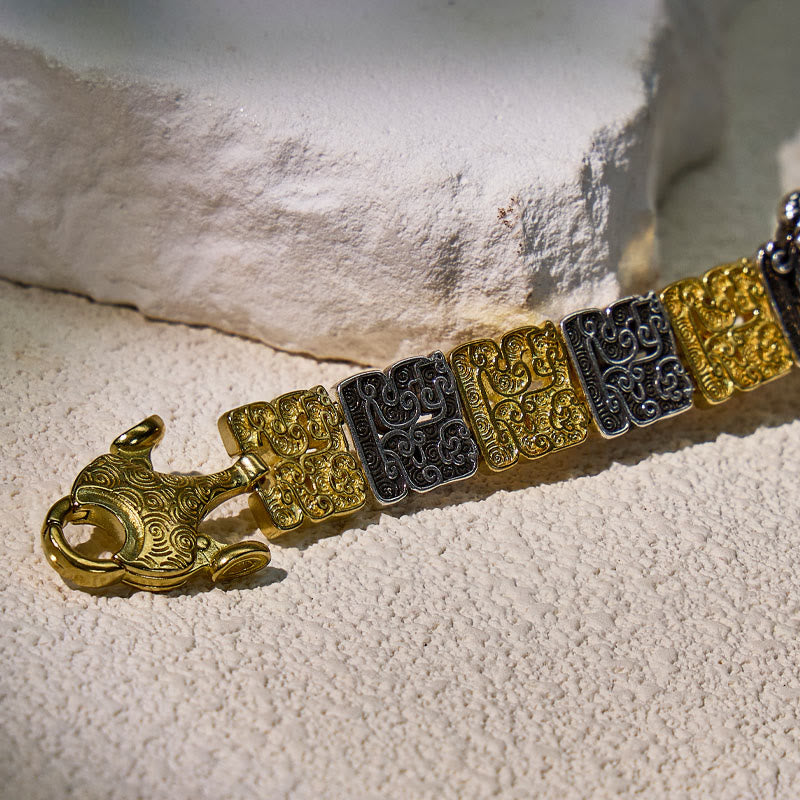 FuAttract Fortune Guardian Bracelet – Pixiu + Nine-Eyed Dzi Bead - image 6