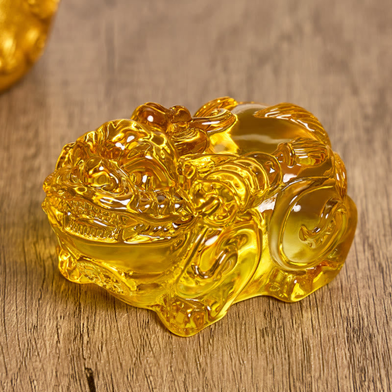 FuAttract Feng Shui Prosperity Bundle – Yellow Citrine Money Tree & Pixiu Guardians - image 5