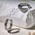 FuAttract Wealth Protection Silver Huggie Earrings – Pixiu Energy - image 1