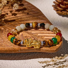 FuAttract Abundance & Harmony Bracelet – Tiger's Eye, Amazonite, Citrine & Agate Stones - image 4