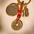 FuAttract Abundance & Protection Keychain – Pixiu Talisman with Emperor Coins & Gourd - image 5