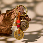 FuAttract Abundance & Protection Keychain – Pixiu Talisman with Emperor Coins & Gourd - image 2