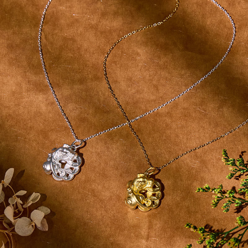 FuAttract Wealth & Protection Necklace – Pixiu Coin Amulet - image 8