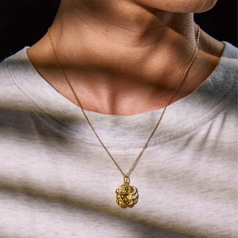 FuAttract Wealth & Protection Necklace – Pixiu Coin Amulet - image 6