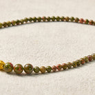 FuAttract Luck & Harmony Pixiu Necklace – Unakite· Lapis Lazuli Emotional Healing - image 8