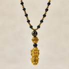 FuAttract Pixiu Obsidian Necklace for Strength, Success & Energy Shielding - Necklace - image 0