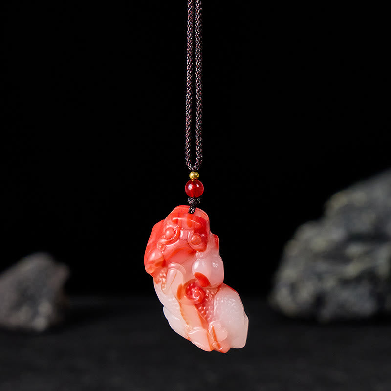 FuAttract Bloodstone Pixiu Pendant Necklace – Guardian of Power and Prosperity - image 2