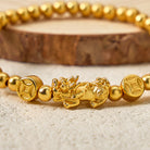 FuAttract Manifest Abundance Bracelet with Brass Pixiu Charm - image 4