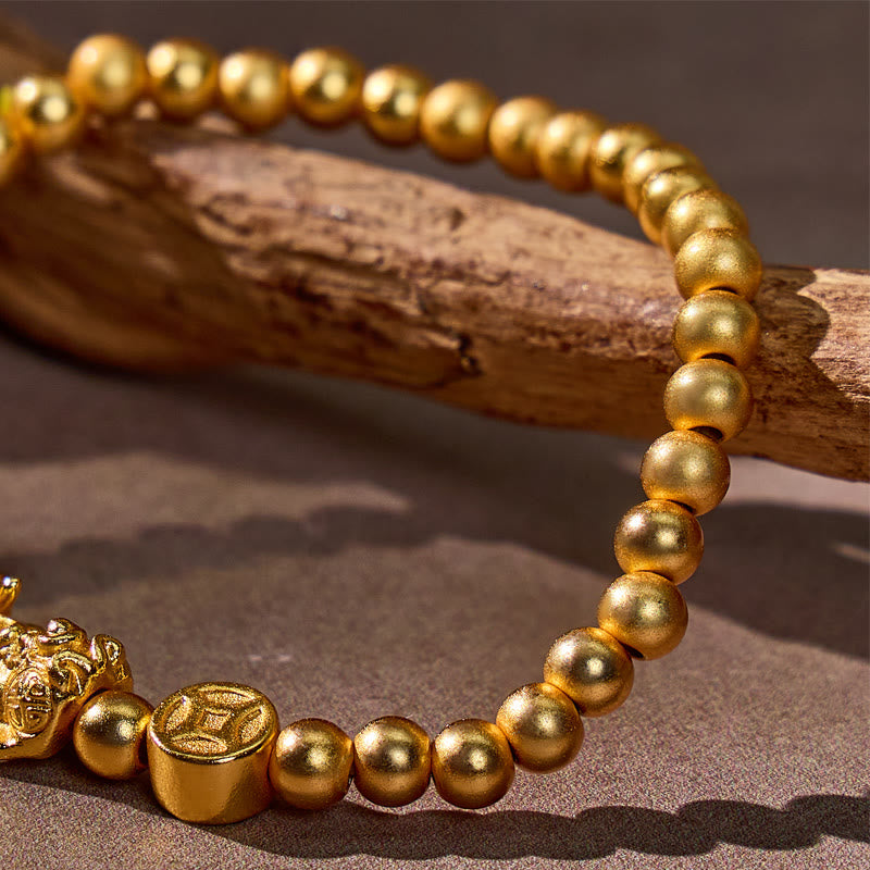 FuAttract Manifest Abundance Bracelet with Brass Pixiu Charm - image 5