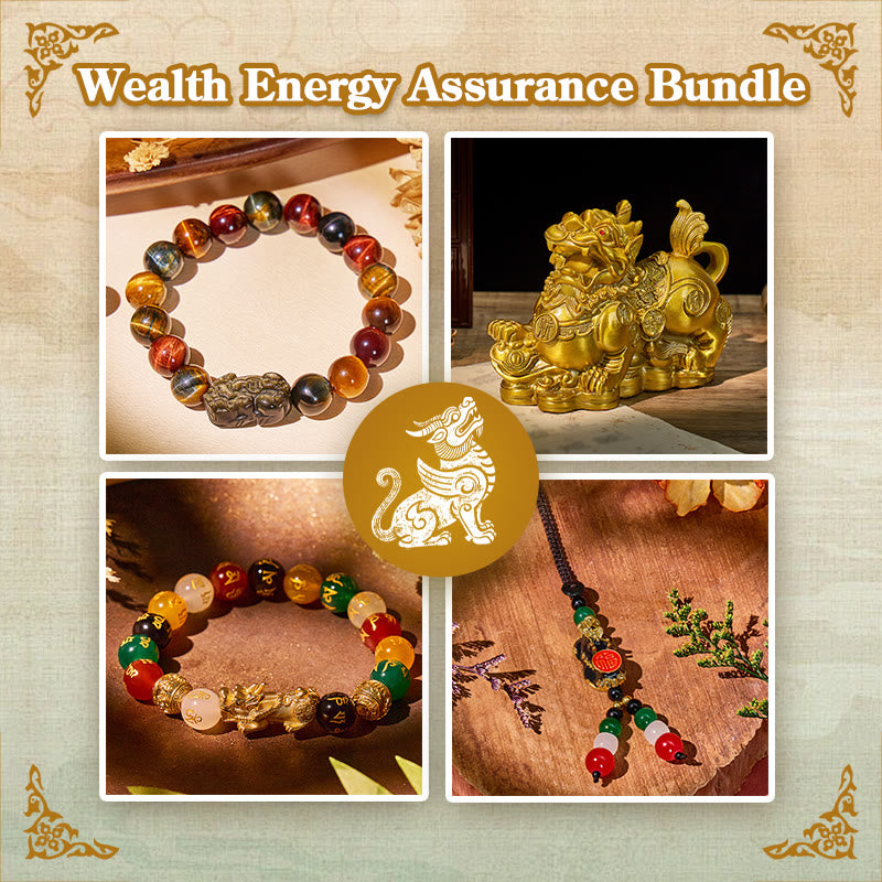 FuAttract Wealth Energy Assurance - Space, Wear & Carry: Wealth Activation Set - Wealth Energy Assurance Bundle - image 0