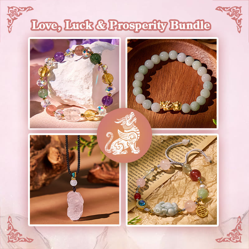 FuAttract Love, Luck & Prosperity Bundle - Love Luck & Prosperity Bundle - image 0