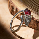 FuAttract Wealth & Protection Garnet Pixiu Ring – Prosperity Energy Talisman - image 5