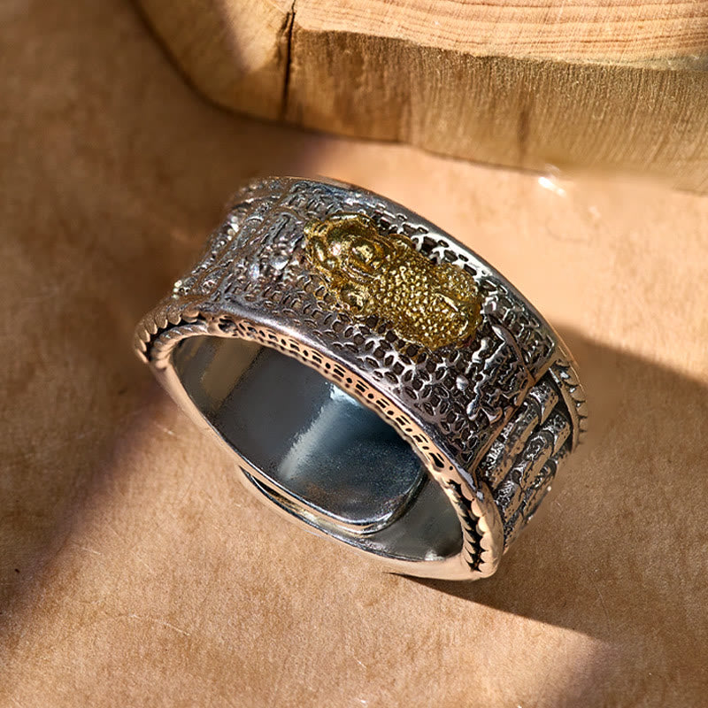 FuAttract Pixiu Wealth & Abundance Prayer Wheel Ring | Feng Shui Luck - image 5