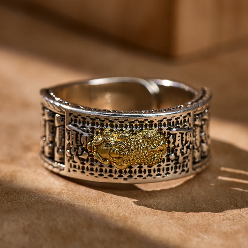 FuAttract Pixiu Wealth Prayer Wheel Ring | Feng Shui Luck - image 3