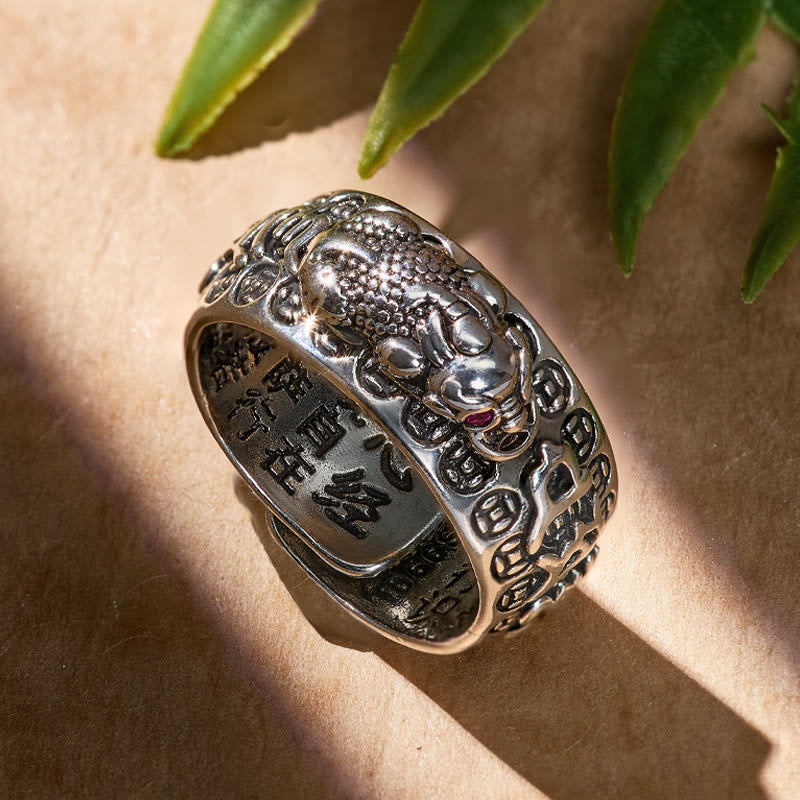FuAttract FengShui Pixiu Mantra Ring for Wealth Success & Protection - image 12