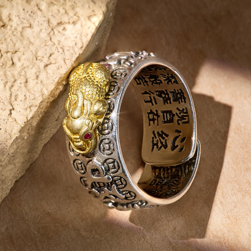 FuAttract FengShui Pixiu Mantra Ring for Wealth Success & Protection - image 2