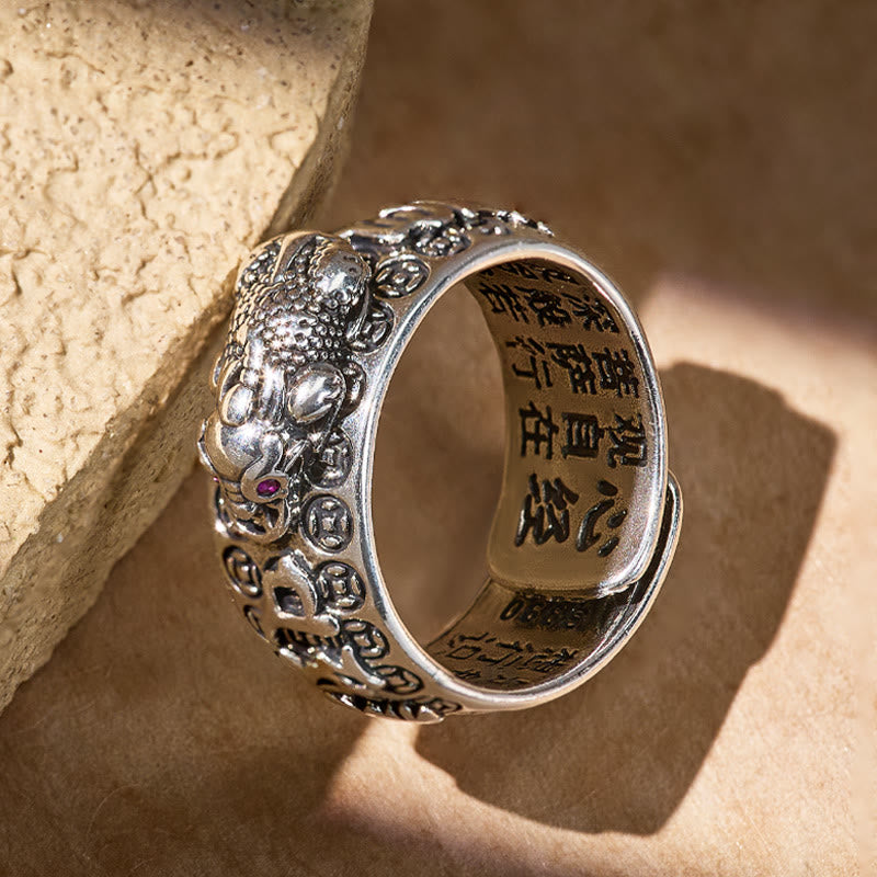 FuAttract FengShui Pixiu Mantra Ring for Wealth Success & Protection - image 7