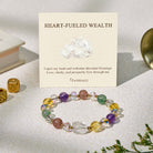 FuAttract Love, Luck & Fortune – Amethyst Strawberry Quartz Citrine Pixiu Bracelet - 8mm - image 0