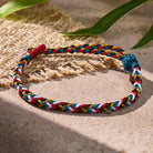 FuAttract Spiritual Woven Good Fortune Bracelet – Five Color Protection String - String - image 0