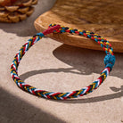 FuAttract Spiritual Woven Good Fortune Bracelet – Five Color Protection String - image 1