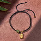 FuAttract Wealth Protection Hetian Jade Abacus Red String Bracelet - image 13