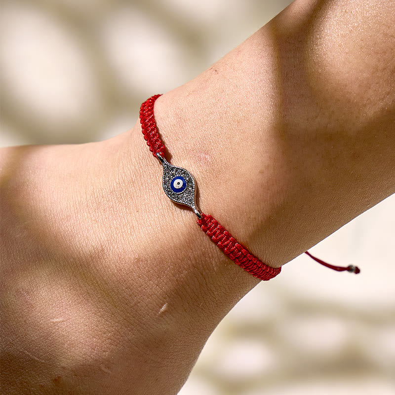 FuAttract Protection Red String Evil Eye Bracelet - image 2
