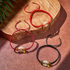 FuAttract Protection & Blessing Hetian Jade Ping An Buckle Red String Bracelet - image 4