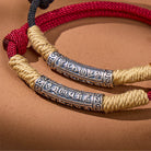 FuAttract Spiritual Energy Om Mani Padme Hum Adjustable Braided Rope Bracelet - image 12