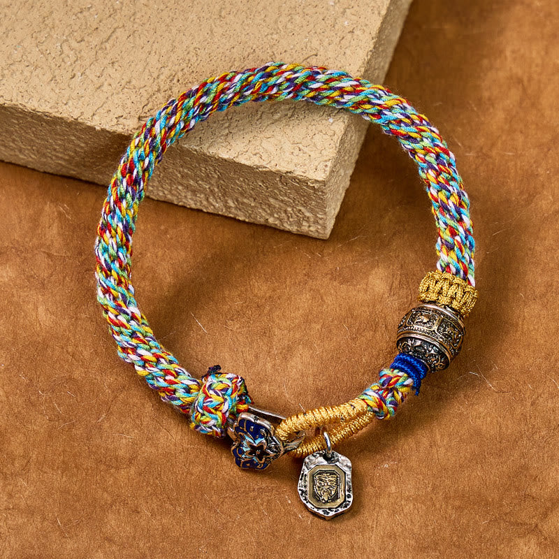 FuAttract Eternal Harmony Mantra Zakiram Amulet Bracelet - 7.1in/18cm - image 0