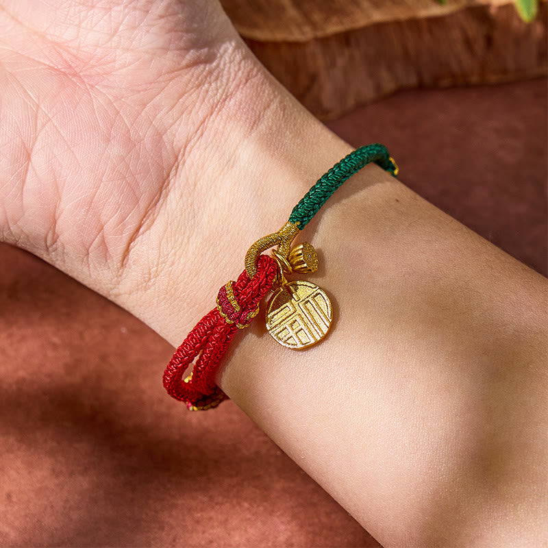 FuAttract Fortune Harmony Ruyi Knot Red String Bracelet - image 7