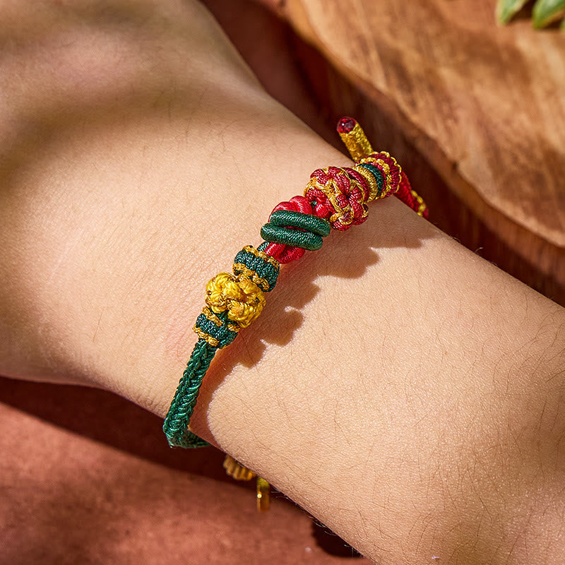 FuAttract Fortune Harmony Ruyi Knot Red String Bracelet - image 2