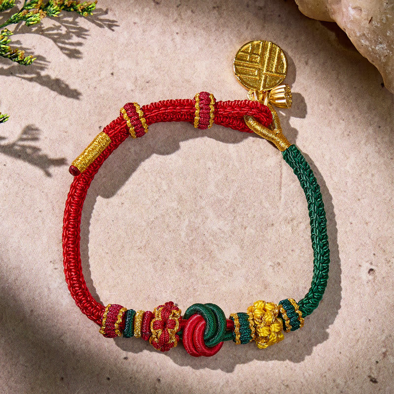 FuAttract Fortune Harmony Ruyi Knot Red String Bracelet - image 3