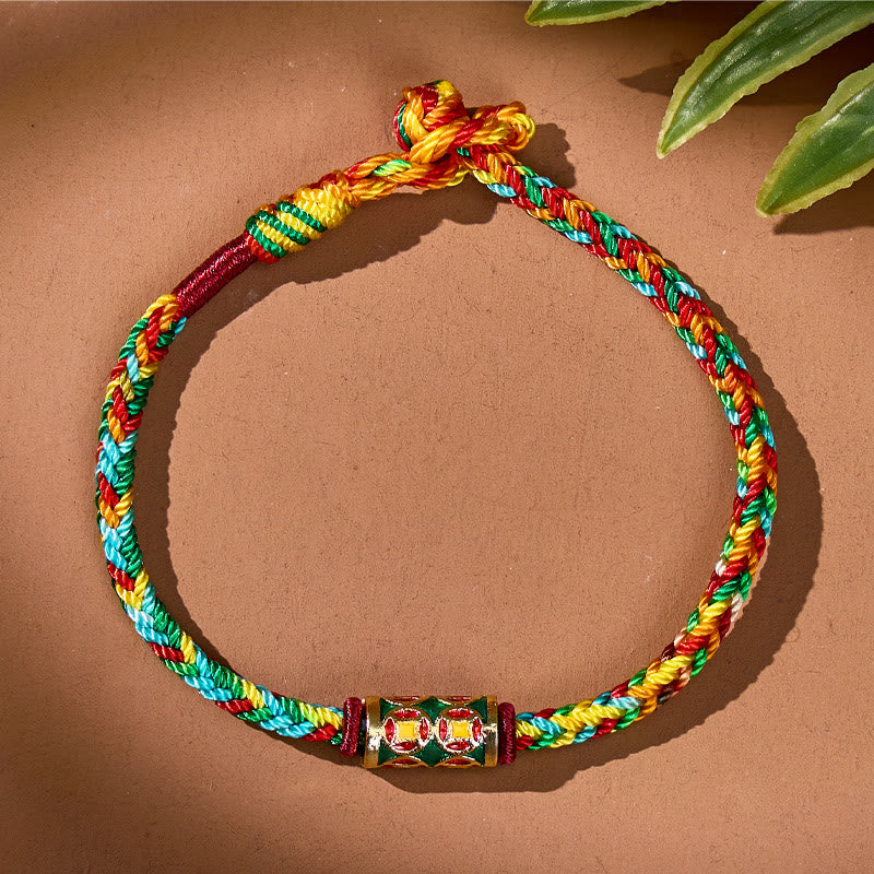 FuAttract Tibetan Fortune Weave Knot Red String Bracelet - image 2