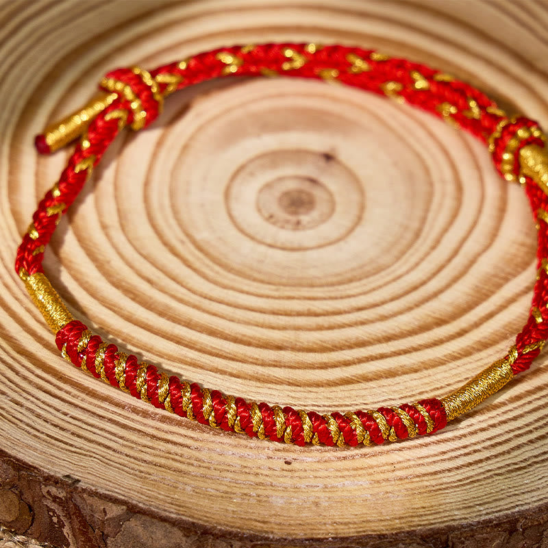 FuAttract Hand-woven Red String Protection Bracelet - image 4