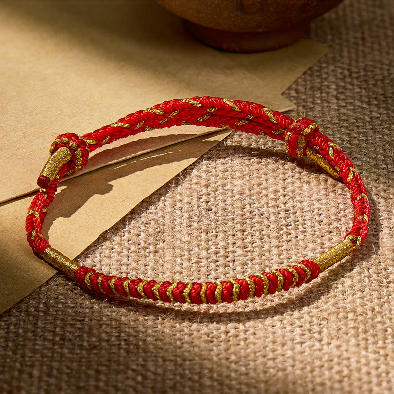 FuAttract Hand-woven Red String Protection Bracelet - image 3