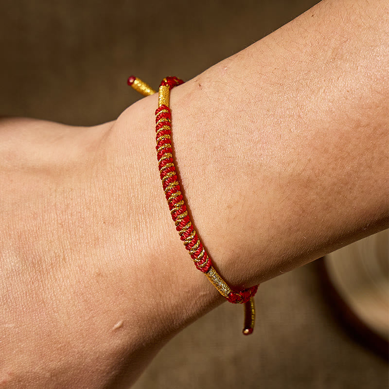 FuAttract Hand-woven Red String Protection Bracelet - image 5