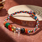 FuAttract Tibetan Five‑Element Beads Energy Knot Bracelet - image 1